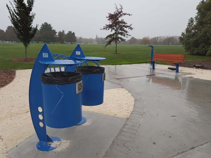 West Iron Litter Bins