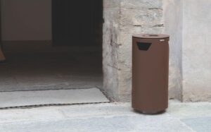 Outdoor Urban Street Litter Bin