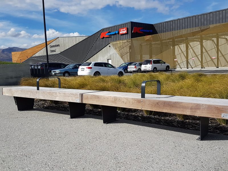 Queenstown Central-Liffiton seats,Word bollards, Spencer Q bins-Dominion Constructors (5)