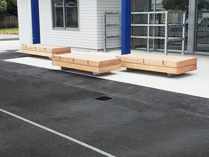Te Awa School- Wgtn Liffiton Wide benches (2m)